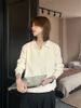 Pure Gray Ribbed Striped Knit Polo Shirt For Men, Autumn New Stretch Slim Fit Waist-Cinching Top, Turn-Down Collar Sweater_viptrois.com