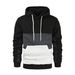 2026 Autumn And Winter Men's Fashion Contrasting Sweater European And American Men's Splicing Color Hoodie_viptrois.com