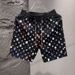 Men's Clothing Summer New Men's Fashion Personality Print Shorts Trendy Brand Handsome Youth All Match Shorts Loose Beach Pants_viptrois.com