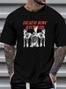 DEATH ROW RECORDS T Shirt ADULT EXTRA LARGE BLACK RAP Hip Hop Suge DRE MENS NWT Versatile Soft Casual Homme Graphic Fashion Streetwear Summer_viptrois.com