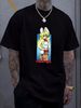 Hookups Skateboard Sexy Bunny Girl T Shirt S 4XL Streetwear Stretched Summer Homme Casual Designer Clothes Top For Everyday Wear Stylish_viptrois.com