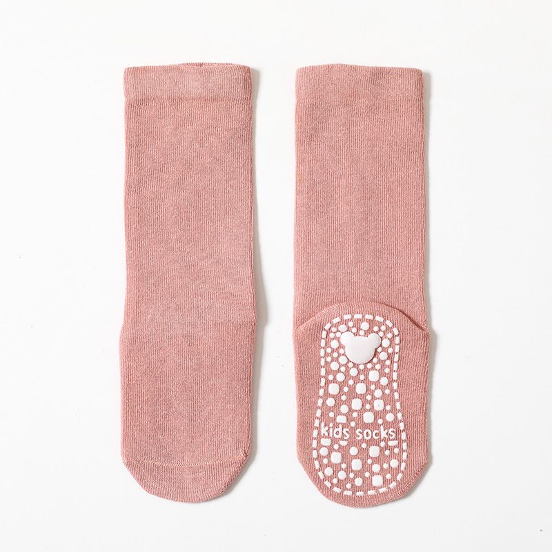 Kids'socks Cotton socks indoor non-slip glue insulation baby toddler socks baby floor socks_viptrois.com