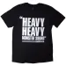 Madness Unisex T-Shirt Mens Womens Tees Top: Heavy Heavy (Black) (Large)_viptrois.com