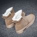 Men's Big & Tall Winter Snow Boots | Waterproof Insulated Mid-Calf Arctic Boots With Ankle Support_viptrois.com