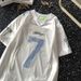 Men's V Neck Short Sleeve Sports T-Shirt Summer Style Breathable Quick Drying Loose Fit Ice Silk Jersey Top For Both Men And Women_viptrois.com