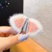 2Pcs/Set New Cute Solid Rabbit Ears Clips for Baby Girls Handmade Kawaii Barrettes Headwear Kids Hair Accessories_viptrois.com