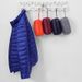 Men's Lightweight Down Jacket With 90% White Duck Down, Stand Collar Slim Fit Winter Coat For Casual & Urban Style_viptrois.com