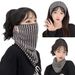 Ear-Hanging Face Mask Autumn Winter Women Multi-Functional Warmer Cycling Warmth Cold Protection Korean Version_viptrois.com