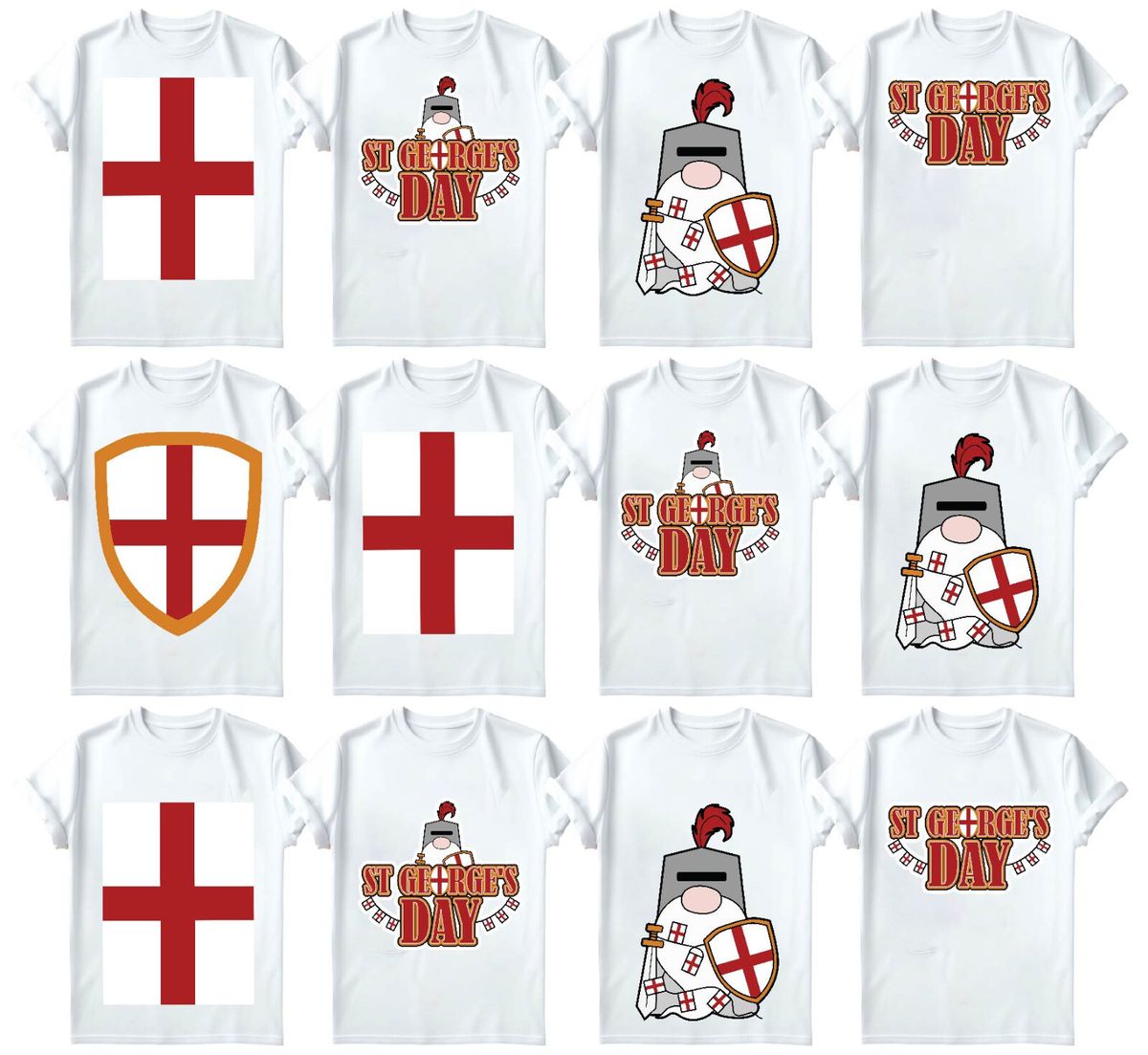 St George Day Facts Significance Traditions Red Cross Day T-Shirt Mens Womens Tees Top #SJD4_viptrois.com