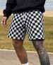Men's Quick-Dry Beach Shorts With Stylish Prints - Lightweight & Breathable For Summer, Swimming, And Casual Wear_viptrois.com