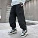 Kid's Clothing Boys Overalls Children's Clothing Boys Casual Pants Spring And Autumn Style Trend New Autumn Sports Trousers Children's Pants_viptrois.com