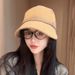Zhao Lusi Same Style Cap Women, Corduroy Fisherman For Autumn And Winter, Outdoor Cycling, Can Hang Mask, Duckbill Hat_viptrois.com