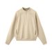 Men's Pique Half-Zip Sweatshirt – Streetwear Stretch, Comfort Fit, 72.3% Cotton Blend (Mechanical /Sand Khaki/Black, M-XL)_viptrois.com