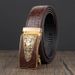 VOOTHOST Men's Leather Belts Cowhide Leather Belt High Quality Fashion Crocodile Automatic Buckle Casual Business Belt F0015_viptrois.com