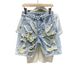 Men's Summer Casual Ripped Mid-Length Shorts Trendy Purchase Mid-Waist Non-Stretch Machine Washable Blue Black_viptrois.com