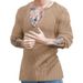 Loom Cross-Border 2025 European And American Men's Casual Autumn Winter Deep V-Neck Slim Fit Long Sleeve Solid Color_viptrois.com