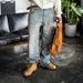 Men's Retro Washed Distressed Y2K High Street Trendy Ins Simple Fashion Jeans_viptrois.com