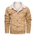 Men's Clothing Lambskin Leather Suede Suede Jacket Biker Clothing _viptrois.com