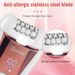 HATTEKER Epilator Hair Removal DeviceElectric Epilator For Women Arm Leg Bikini_viptrois.com