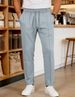 Men's Loose Straight Leg Tapered Sports Casual Trousers Spring Autumn Style Running Fitness Bottoms_viptrois.com