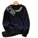 Men's & Women's Heavyweight Fleece Hoodie - Oversized Streetwear Pullover With Thick Brushed Lining, Casual Long Sleeve Crewneck Sweatshirt_viptrois.com