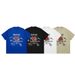 Men's Clothing Fashion, Small Round Neck Short Sleeved T Shirt For Men And Women, Loose And Versatile Couple Tops_viptrois.com
