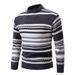 "Men's Crew Neck Pullover Sweater – Plus Size Casual Knitwear, Soft & Warm Autumn/Winter Base Layer (M-XXXL)"_viptrois.com