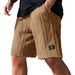Men’s Summer Logo Jacquard Athletic Shorts – Breathable & Loose-Fit Quick-Dry Workout Shorts With Contrast Trim – Lightweight_viptrois.com