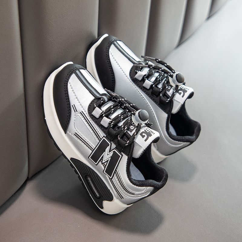Mother & Kids Autumn New Children's Shoes Boys' Fashion Sports Shoes Casual Versatile Girls' Dad Shoes Students' Spring And Autumn Single Shoes_viptrois.com