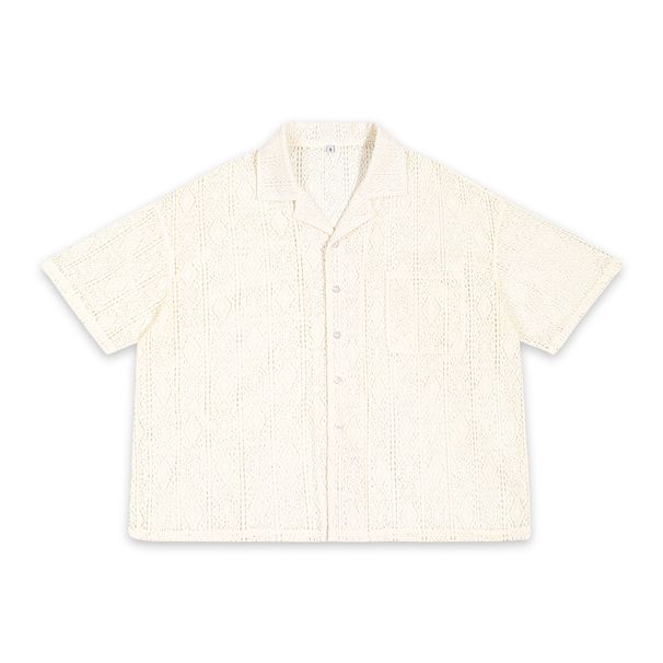 Men's Clothing ETAI Men's Clothing | Fashionable And Trendy Hollow Mesh Crochet Shirt Summer Casual Perspective Men's Lace Shirt_viptrois.com