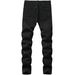 Men's Clothing Jeans Trendy Paint Slim Men's Pants Elastic Slim Men's Pants_viptrois.com