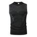 Men's Quick Drying Compression Sports Vest High Elasticity Fitness Wear Sleeveless T-Shirt for Basketball Training Running_viptrois.com