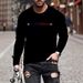 Men's Halloween 3D Skull Print T-Shirt - Retro Streetwear Long Sleeve Tee For Casual Wear (Polyester, Lightweight, Anti-Wrinkle, S-XXXXL)_viptrois.com