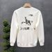 Trend Brand Hoodless Sweatshirt New Spring And Autumn Thin Loose Round Neck Casual Winter Fleece American Style_viptrois.com