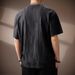 Men's Summer Short Sleeved T-shirt Fashionable Loose Printed Top_viptrois.com