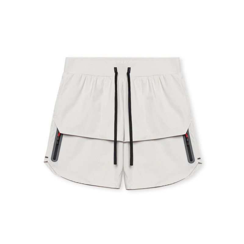 Men's Clothing Summer Men's New Large Size Casual Shorts Solid Color Sports Fitness Shorts Quick Drying Men's Running Pants_viptrois.com