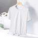 Men's Clothing T Shirt New Ice Silk Geometric Print Youth Casual Half Sleeve Quick Dry Fitness Clothing Men_viptrois.com