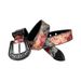 Painted Style Western Rhinestone Fashion Belt Personality Denim Men's And Women's Jeans Belt Waist_viptrois.com