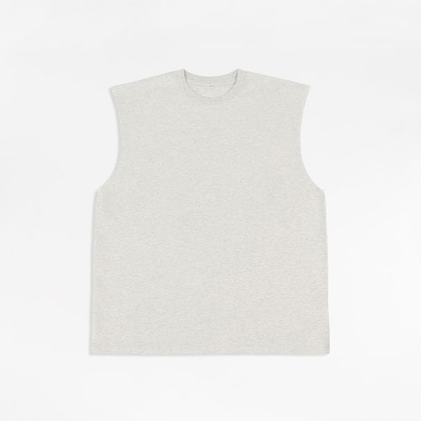"Unisex Vintage Sleeveless Tee – Breathable Loose Fit, Raw Hem Detail, Summer Essential"_viptrois.com