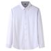 Men's Clothing Plus Size New Large Size Men's Long Sleeved Shirt Fat Guy Fat Brother Large Plus Fat Loose Casual Solid Color Slightly Elastic Shirt_viptrois.com