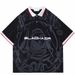 Men's Clothing Summer New Street Fashion V Nun Print Unisex Loose Pullover T Shirt_viptrois.com