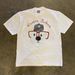 Heavyweight Pure Cotton Oversized T-Shirt West Highland Dog Print Loose Short-Sleeved Top for Couples And Men_viptrois.com