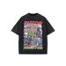 2025 Summer New Cartoon Anime Print Short Sleeve T-Shirt Unisex Trendy Harajuku Style Tee Top_viptrois.com