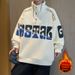 Loom Cross-Border American Style Casual Sweatshirt For Men, Autumn And Winter Fleece-Lined Baseball Jacket, Trendy Fashion,_viptrois.com