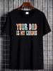 NEW LISTING Your Dad Is My Cardio T-Shirt Mothers Day Mom Gift Powerlifting Workout Gym Tee. Stretched Slightly Designer Clothes Summer_viptrois.com