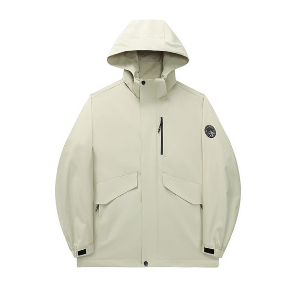 2025 Spring New Waterproof Jacket Men's Outdoor Stormtrooper Hooded Workwear Windbreaker Coat Multi Color Couple Trend_viptrois.com