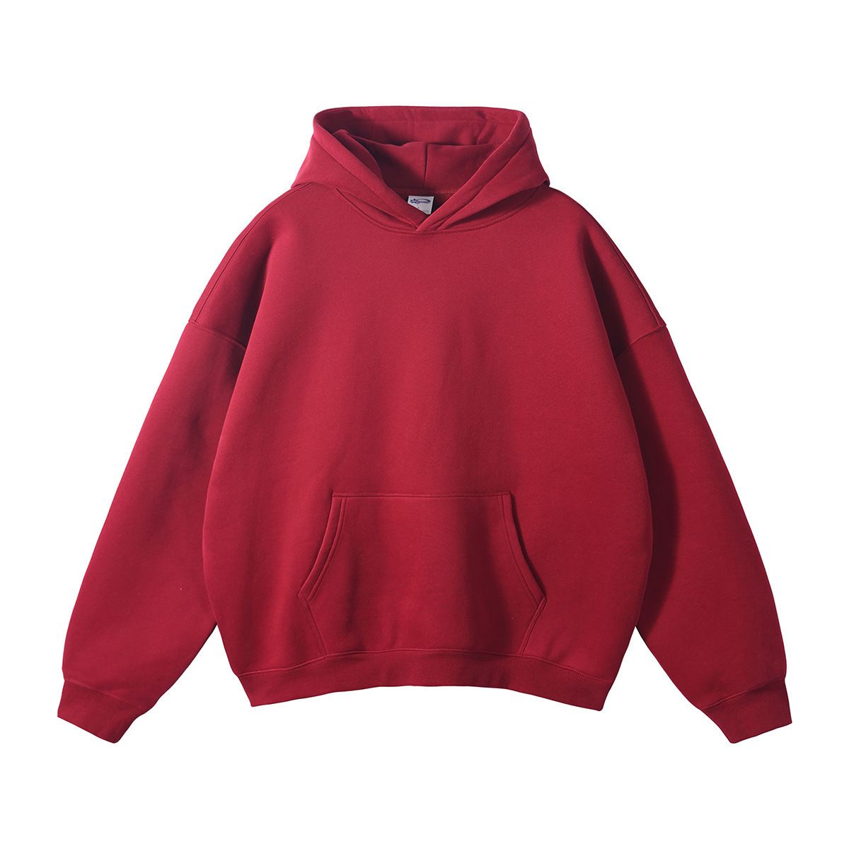 Men's Clothing 350GSM Fleece-Lined Christmas Hoodie – Festive Tree Print Unisex Streetwear (42% Cotton, Warm & Cozy, Oversized Fit, 2 Colors)_viptrois.com