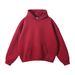 Men's Clothing 350GSM Fleece-Lined Christmas Hoodie – Festive Tree Print Unisex Streetwear (42% Cotton, Warm & Cozy, Oversized Fit, 2 Colors)_viptrois.com