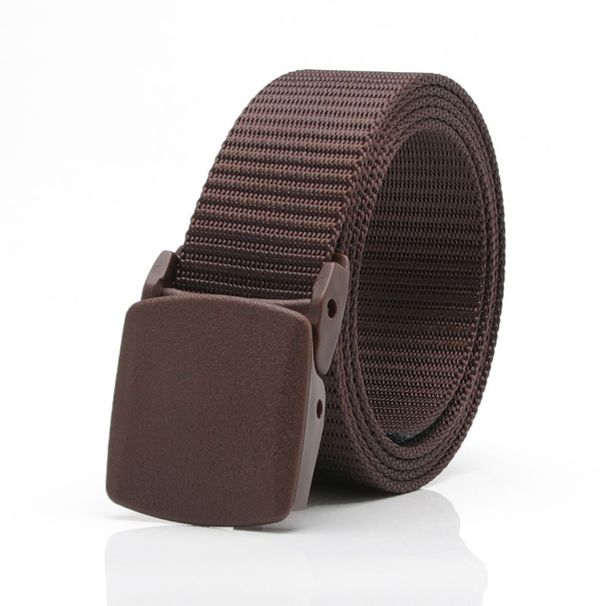 Men's Belts plastic buckle hypoallergenic nylon quick-drying belt lightweight outdoor sports and leisure unisex_viptrois.com