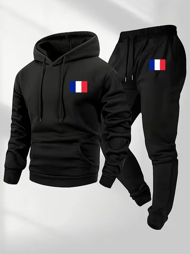 Men's Pullover Hoodie With Print Logo - Casual Loose Fit Sweatshirt For Autumn Winter Fashion_viptrois.com